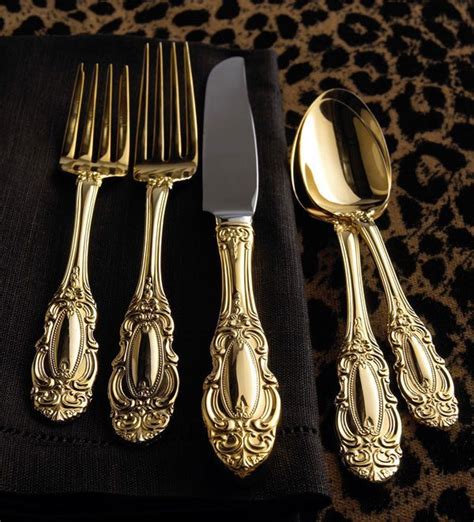 Gold Plated Flatware Set — Eatwell101