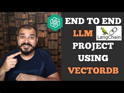 End To End LLM Langchain Project Using Pinecone Vector Database Genai