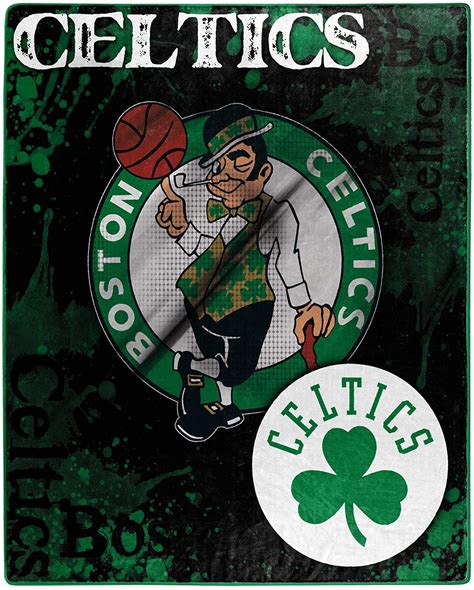 Boston Celtics Throw Blanket 50 X 60 Swit Sports