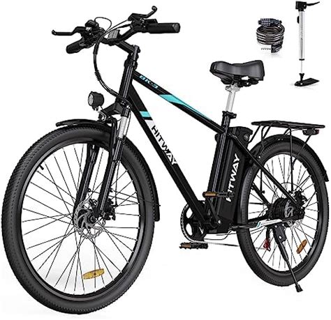 HITWAY Bicicleta eléctrica 26 Montaña Ebike 250W Motor 14AH 36V