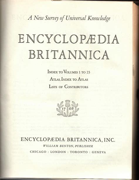 encyclopedia britannica thriftyfun
