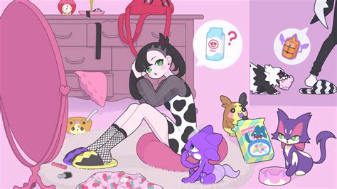 Marnie Rotom Morpeko Morpeko Piers And 6 More Pokemon And 1 More