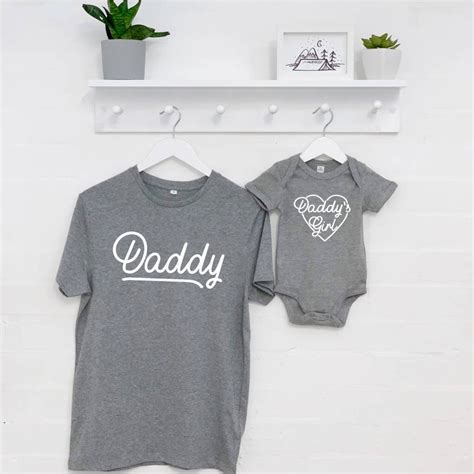 Daddy And Daddys Girl Matching T Shirts Etsy