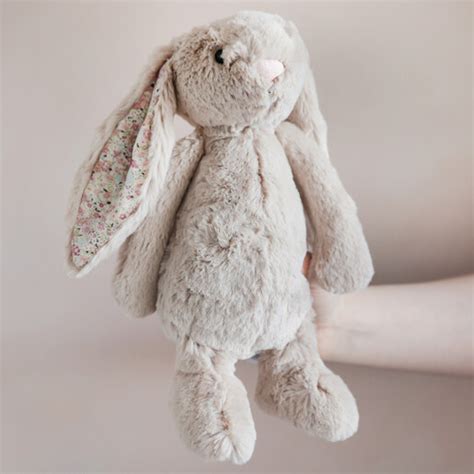 Medium Blossom Bea Beige Bunny Toy Jellycat Lisa Angel