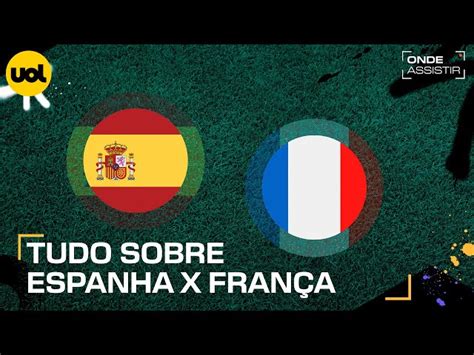 Onde vai passar Espanha x França Como assistir ao vivo imagens