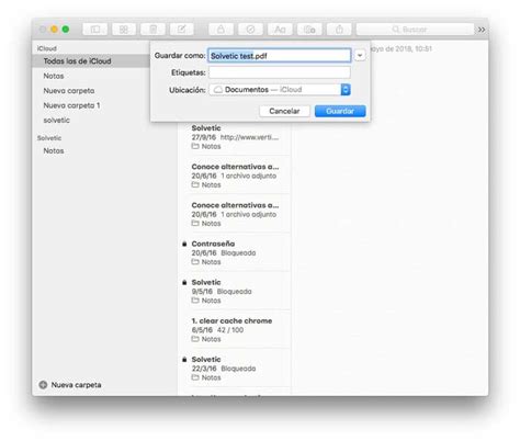 C Mo Exportar Notas Como Pdf En Mac Solvetic