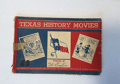 Texas History Movies 1943 Magnolia Petroleum Co Comic Book Mobiloil