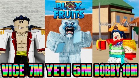 Tempo De Spawn Dos Bosses Do Sea 1 No Blox Fruits - YouTube