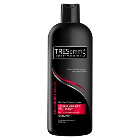 Tresemme Shampoo With Nutri Oil And Uv Filter Colour Revitalise 6pack X 500ml Uk Wholseale