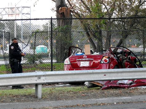 Three Killed After Car Crashes Into Tree In Queens And Bursts Into