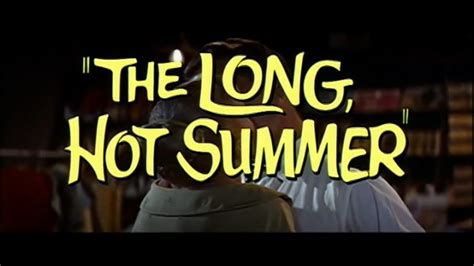 The Long Hot Summer 1958 Not Rated Drama Trailer YouTube