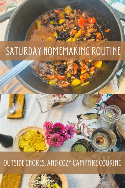 Saturday Homemaking Routine A Quaint Life