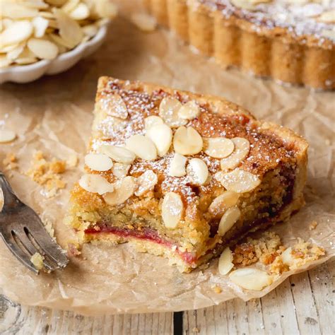 Vegan Bakewell Tart - Addicted to Dates