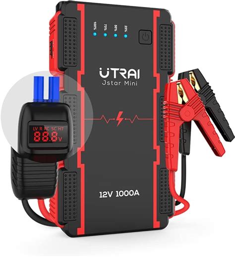 UTRAI Arrancador De Coches Portatil Booster 1000A Arrancador De