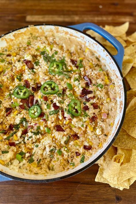 Smoked Street Corn Dip With Cream Cheese Easy Party Dip