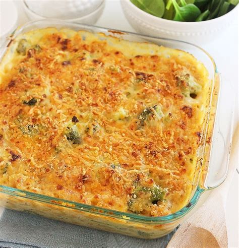 Skinny Baked Broccoli Macaroni And Cheese The Comfort Of Cooking