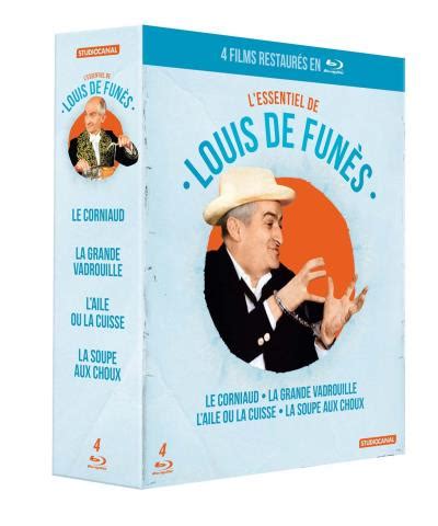 Coffret Louis de Funès 4 films Blu ray Blu ray Gérard Oury Claude