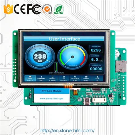 Get Stone Tft Ype Lcd Module With Hd Colourful Touch Screen