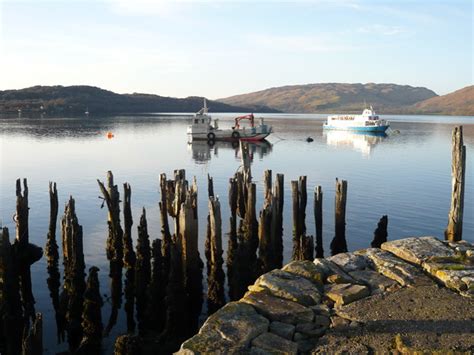 End Of The Pier Airds Bay Loch Etive Christine Mcintosh Flickr