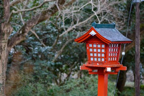 Wooden Japanese Lantern