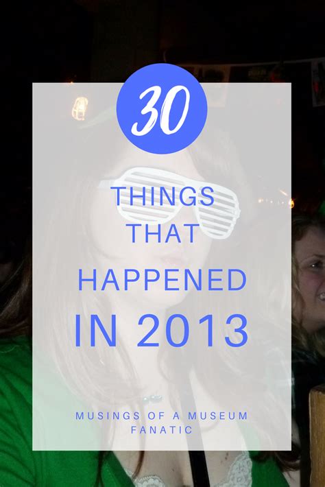 30 Things That Happened in 2013 - Finding Focus