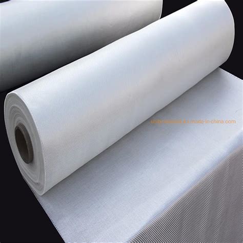 Bulked Yarn Thermal Insulation Fiber Glass Fabric Fire Resistant