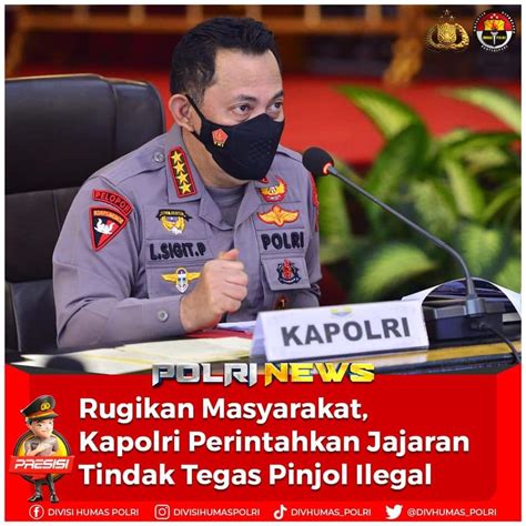 Rugikan Masyarakat Kapolri Perintahkan Jajaran Tindak Tegas Pinjol