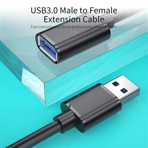 Cheap Vaorlo Usb Extension Cable Usb 30 20 Male To Female Extender Cord For Smart Tv Ps4 Xbox