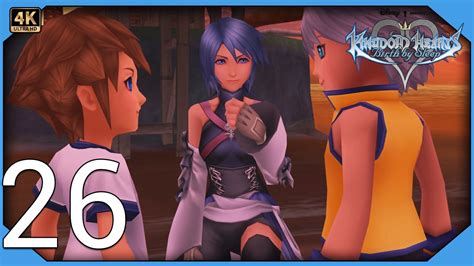 Kingdom Hearts Aqua Meets Young Sora And Young Riku 4k Bbs Part