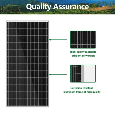 Watt Solarmodul Volt Monokristallin Solarpanel Solarzelle