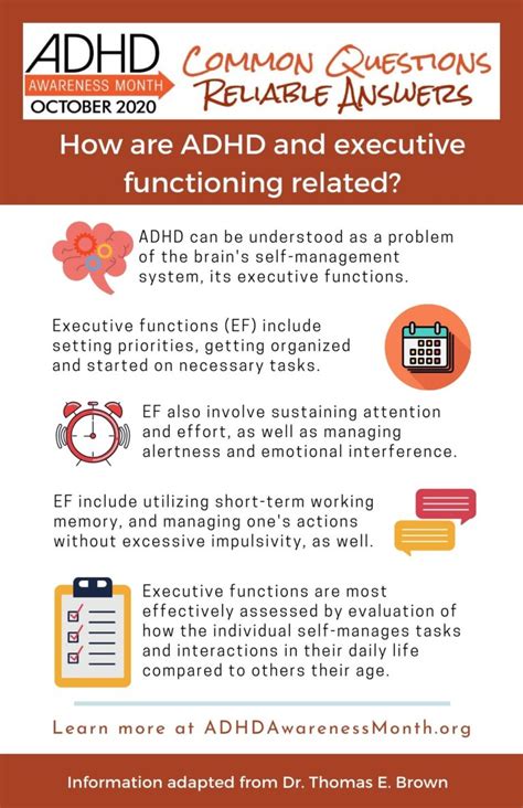 How Are Adhd And Executive Functioning Related Adhdawarenessmonth 2024