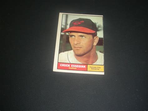 Chuck Essegian 1961 Topps Card 384 EBay