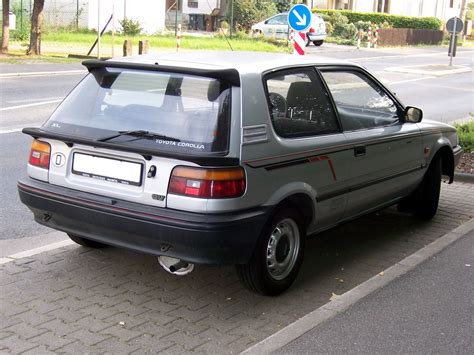 1987 Toyota Corolla 3T Fließheck Heck Joachim Hofmann Flickr