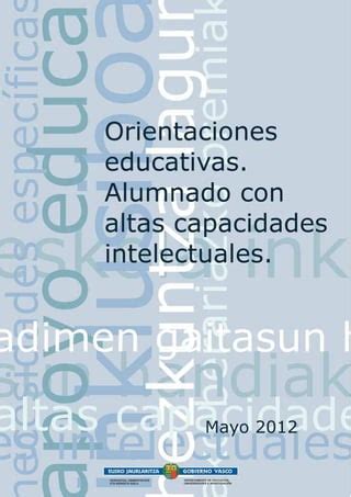 100012c Pub Ej Altas Capacidades Orientaciones PDF