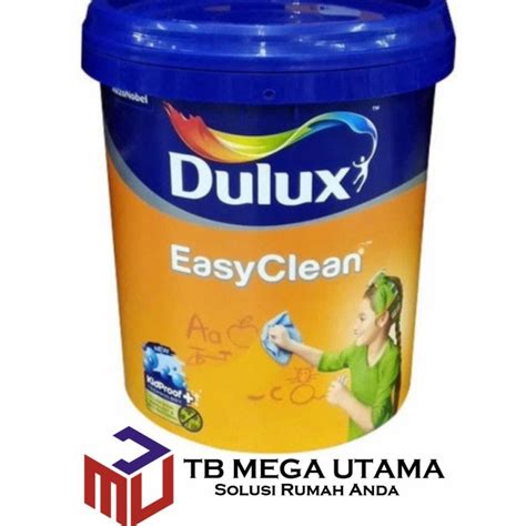 Dulux Easy Clean White Liter Cat Decorative Tembok Interior Mega