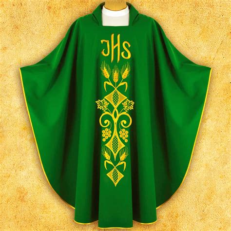 Embroidered Chasuble Ihs Vestments Shop