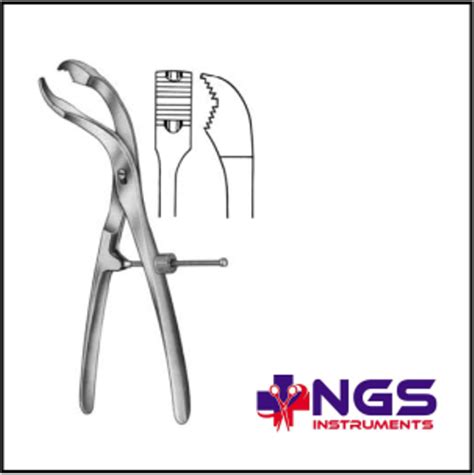 NGS Stainless Steel Bone Holding Forcep Self Centering For Hospital At