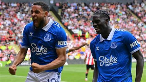 Sheffield United Everton Arnaut Danjuma Earns Point For Visitors