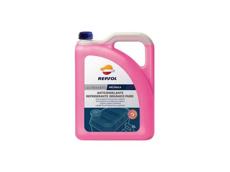 Repsol Anticongelante Refrigerante Organico Puro L