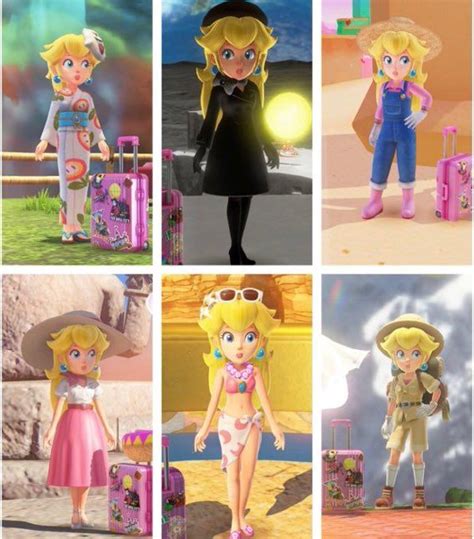 PeachSuper Mario Odyssey | Super mario princess, Super mario art, Peach ...