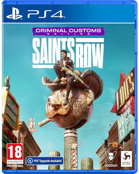 Saints Row Criminal Customs Edition PL PS4 Deep Silver Gry I