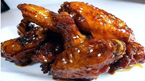 TERIYAKI CHICKEN WINGS Recipe YouTube