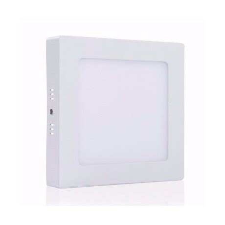 Panel LED 18W de adosar aplicar cuadrado BLANCO Cálido 3000K