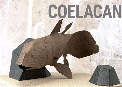 Coelacanth Ver 2 Kit168 Đồ Chơi Mô Hình Giấy Download Miễn Phí Free