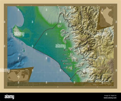 Mapa De La Region Lambayeque Fotos Und Bildmaterial In Hoher