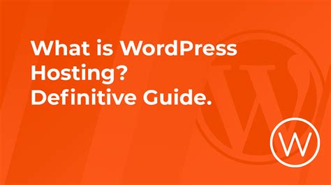 What Is Wordpress Hosting Definitive Guide Wpx Blog World S