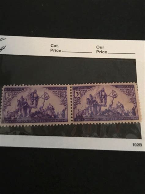 Us Scott 898 Coronado Expedition 3c Mnh Og Line Pair Ebay