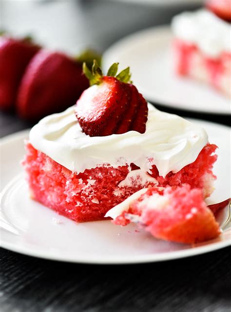 Strawberry Jello Poke Cake Life In The Lofthouse