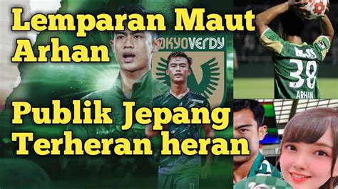 Lemparan Jarak Jauh Pratama Arhan Tokyo Verdy Menang Youtube