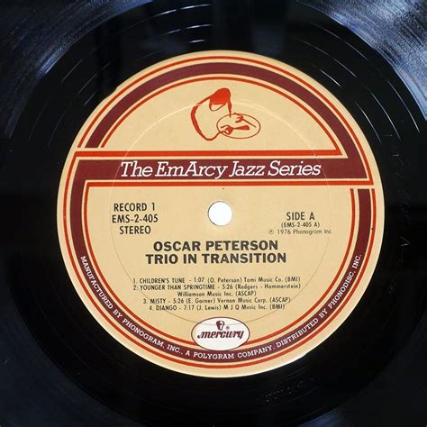 Yahoo Oscar Peterson Trio In Transition Mercury